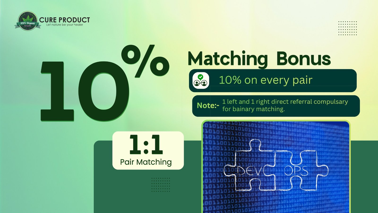 Matching bonus concept
